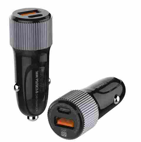 LDNIO Car Charger  2-USB cable Lightning C510Q