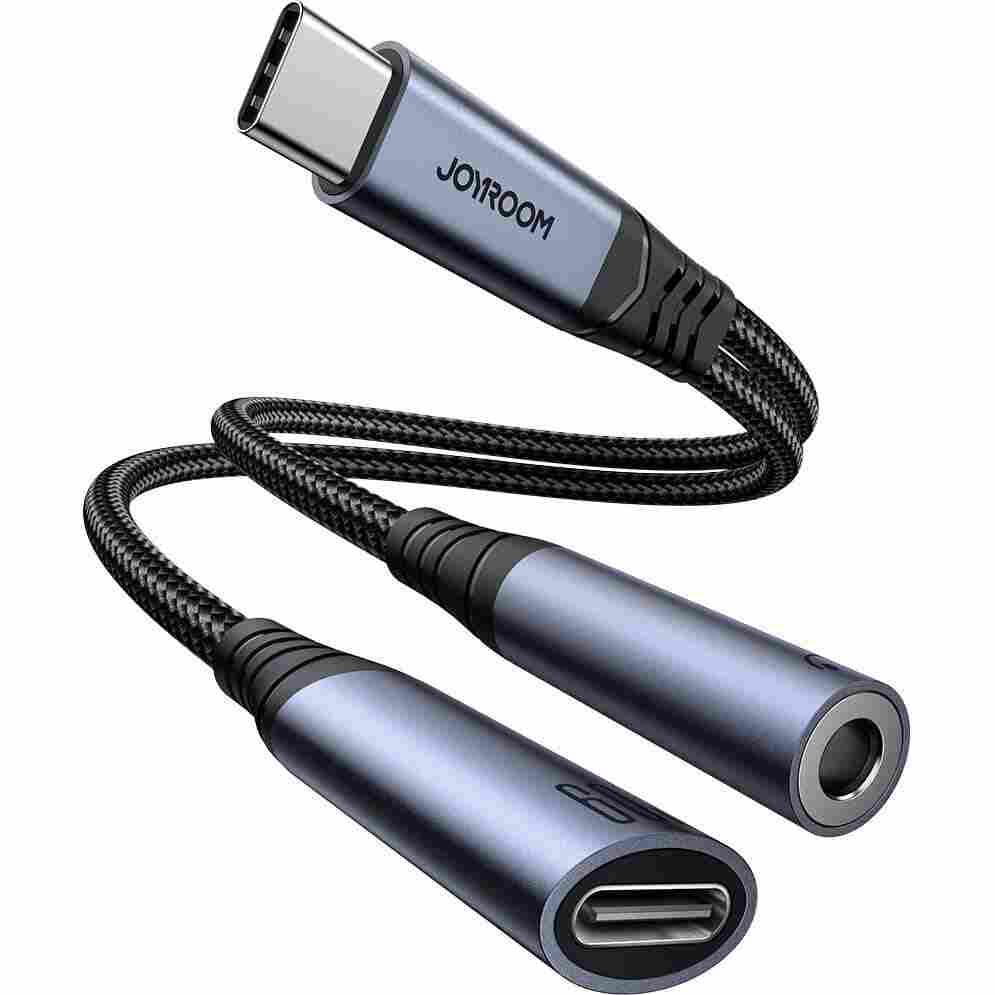 JOYROOM Audio Transfer Series 2in1 Audio Adapter Type-C to 3.5mm+Type-C