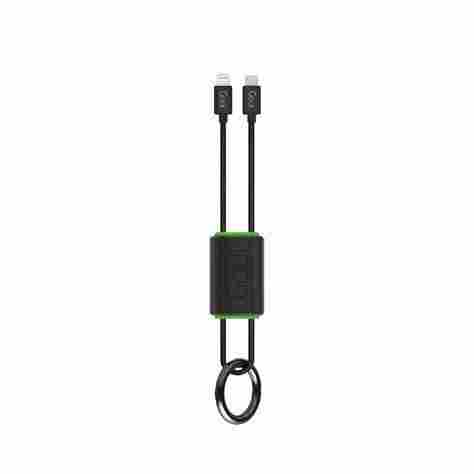Goui Lock Cable Lightning to Type C Key Chain 27 cm Black