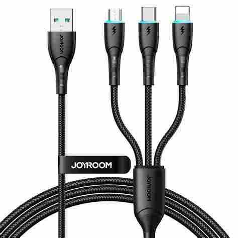 Joyroom charging 3in1 Lightning+Type-C+Micro1.2m